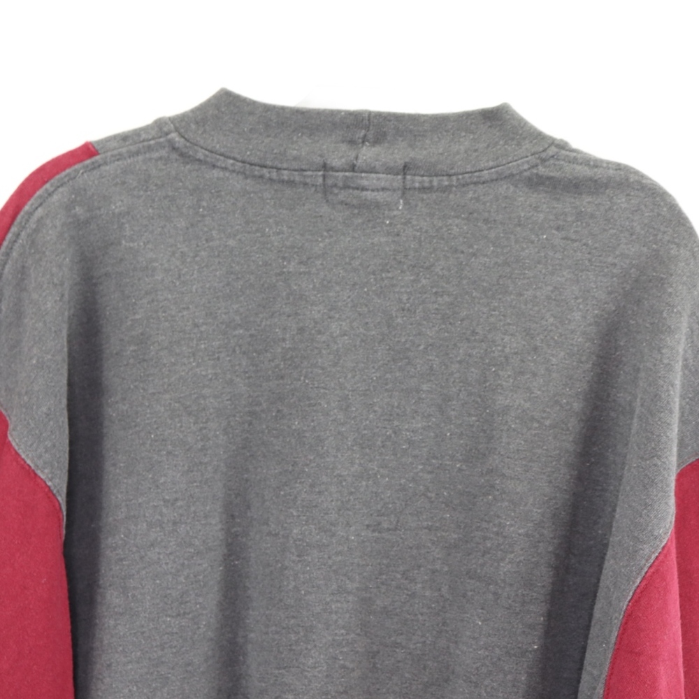 90s Mens Large Color Block Mock Turtleneck Sweater - image 7